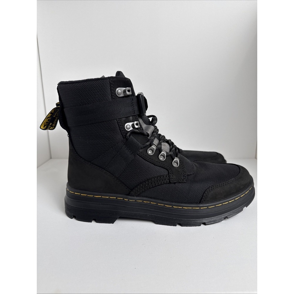 Dr. Martens Combs Tech II Utility Boot Mens Size US 11 Womens Sz 12Canvas Buckle